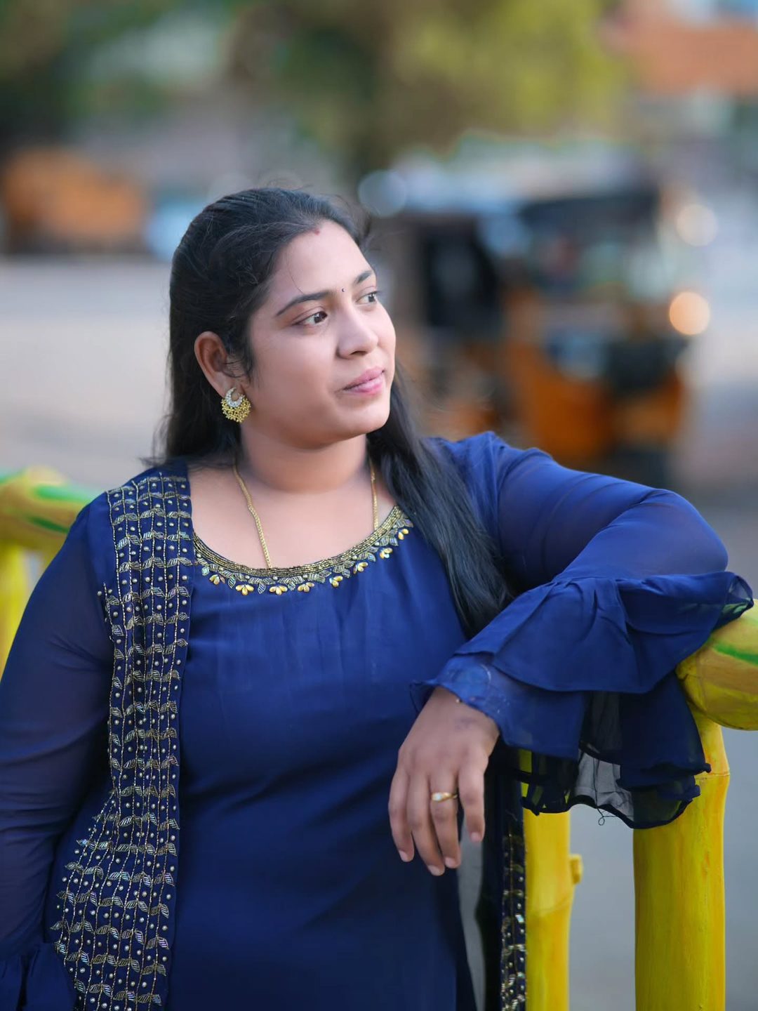 Close portrait with soft background