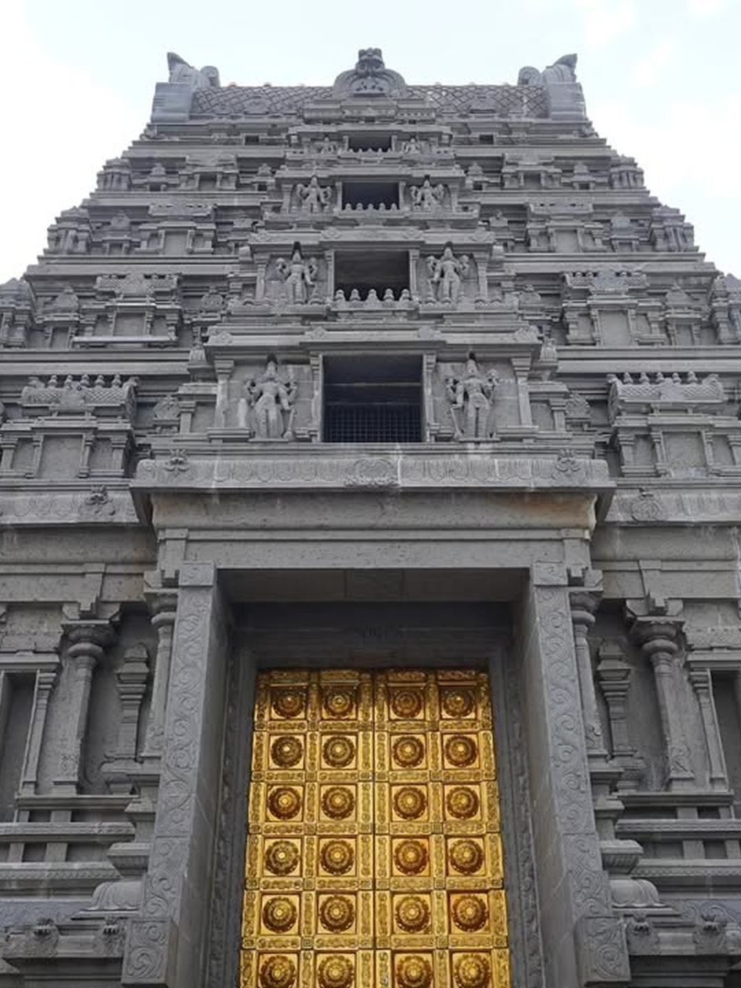 Golden doors of Yadagirigutta temple